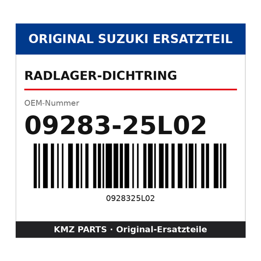Suzuki Radlager-Dichtring 09283-25L02