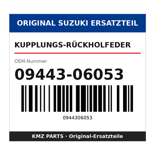 Suzuki Kupplungs-Rückholfeder 09443-06053