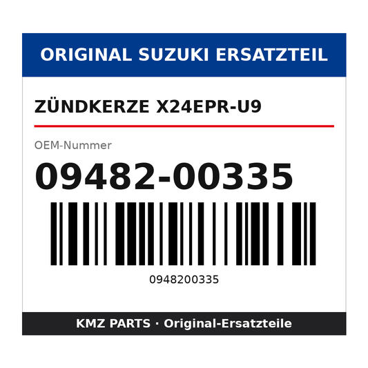 Suzuki Zündkerze X24EPR-U9 09482-00335