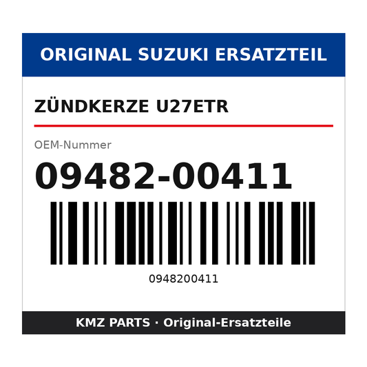 Suzuki Zündkerze U27ETR 09482-00411