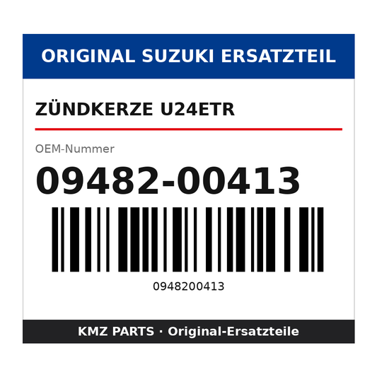 Suzuki Zündkerze U24ETR 09482-00413
