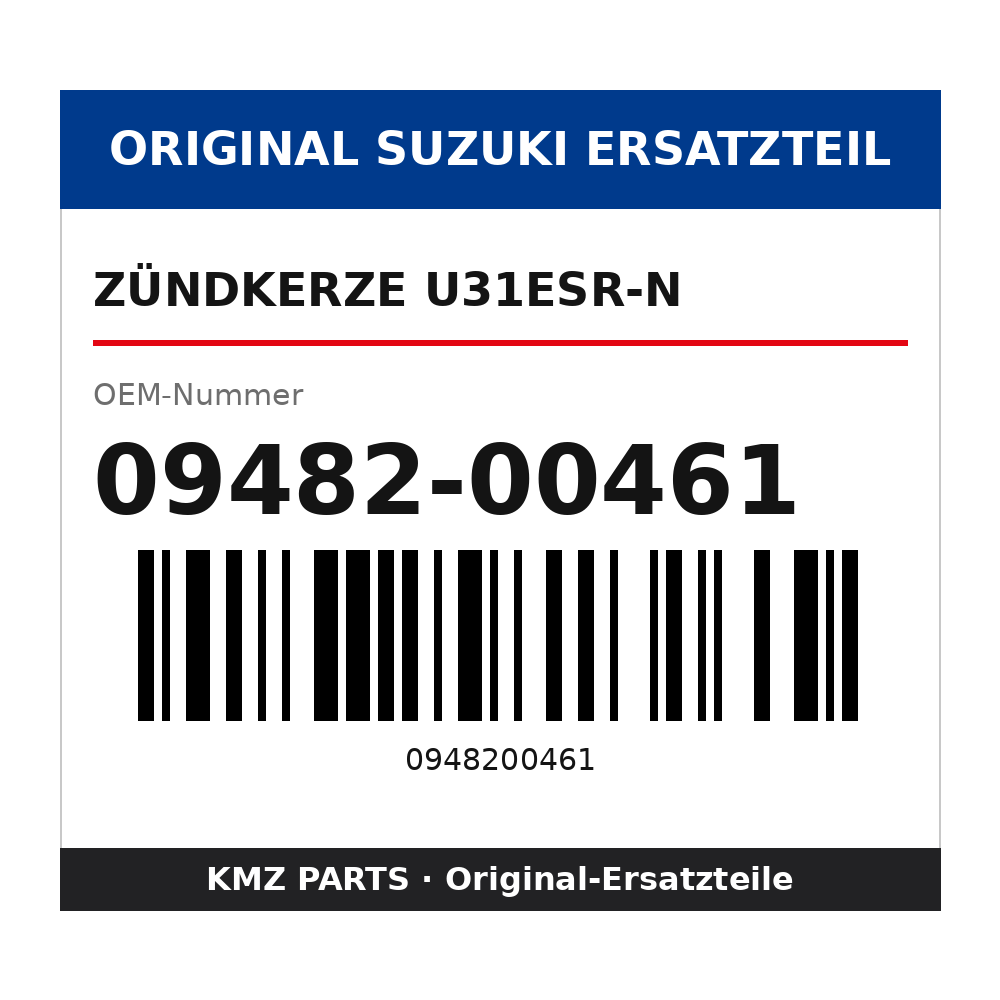 Suzuki Zündkerze U31ESR-N 09482-00461