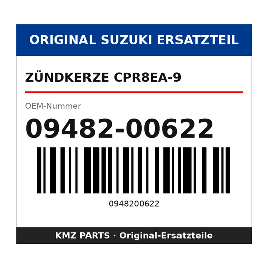 Suzuki Zündkerze CPR8EA-9 09482-00622