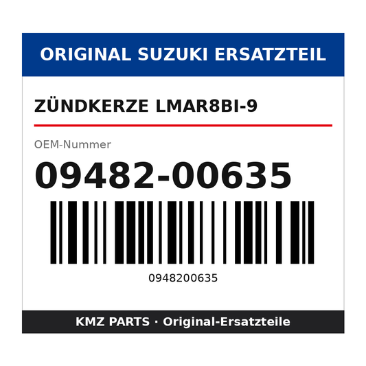 Suzuki Zündkerze LMAR8BI-9 09482-00635