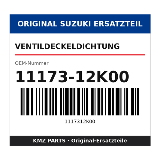 Suzuki Ventildeckeldichtung 11173-12K00