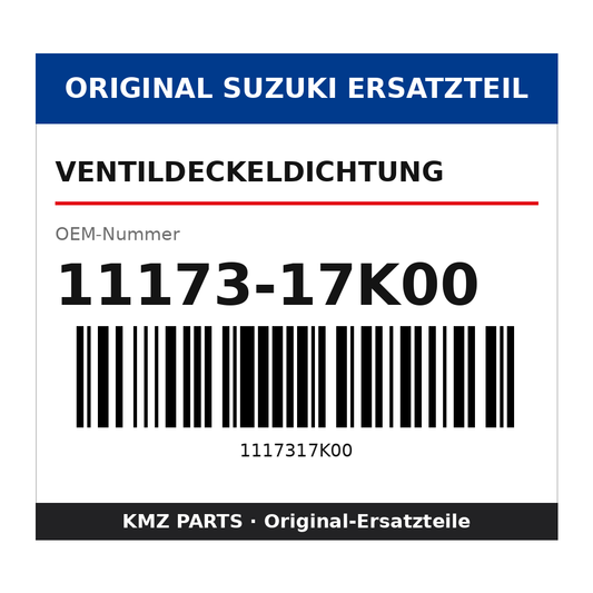 Suzuki Ventildeckeldichtung 11173-17K00