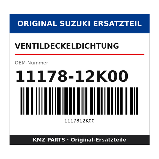 Suzuki Ventildeckeldichtung 11178-12K00