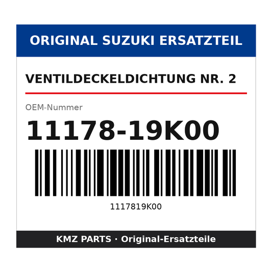 Suzuki Ventildeckeldichtung Nr. 2 11178-19K00