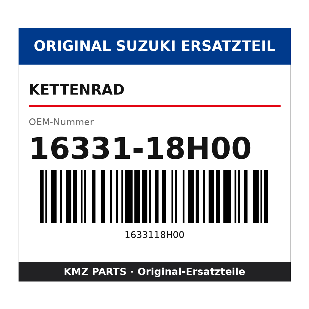 Suzuki Kettenrad 16331-18H00