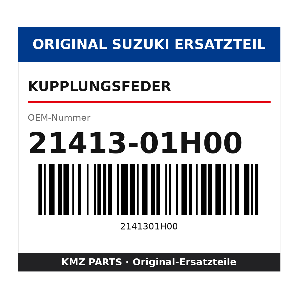 Suzuki Kupplungsfeder 21413-01H00