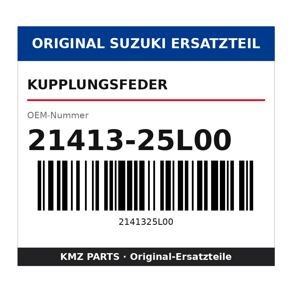 Suzuki Kupplungsfeder 21413-25L00