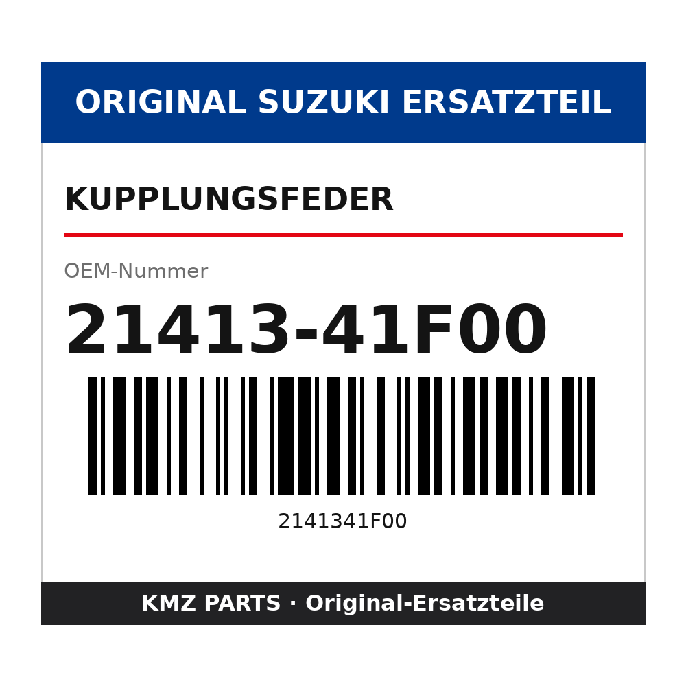 Suzuki Kupplungsfeder 21413-41F00