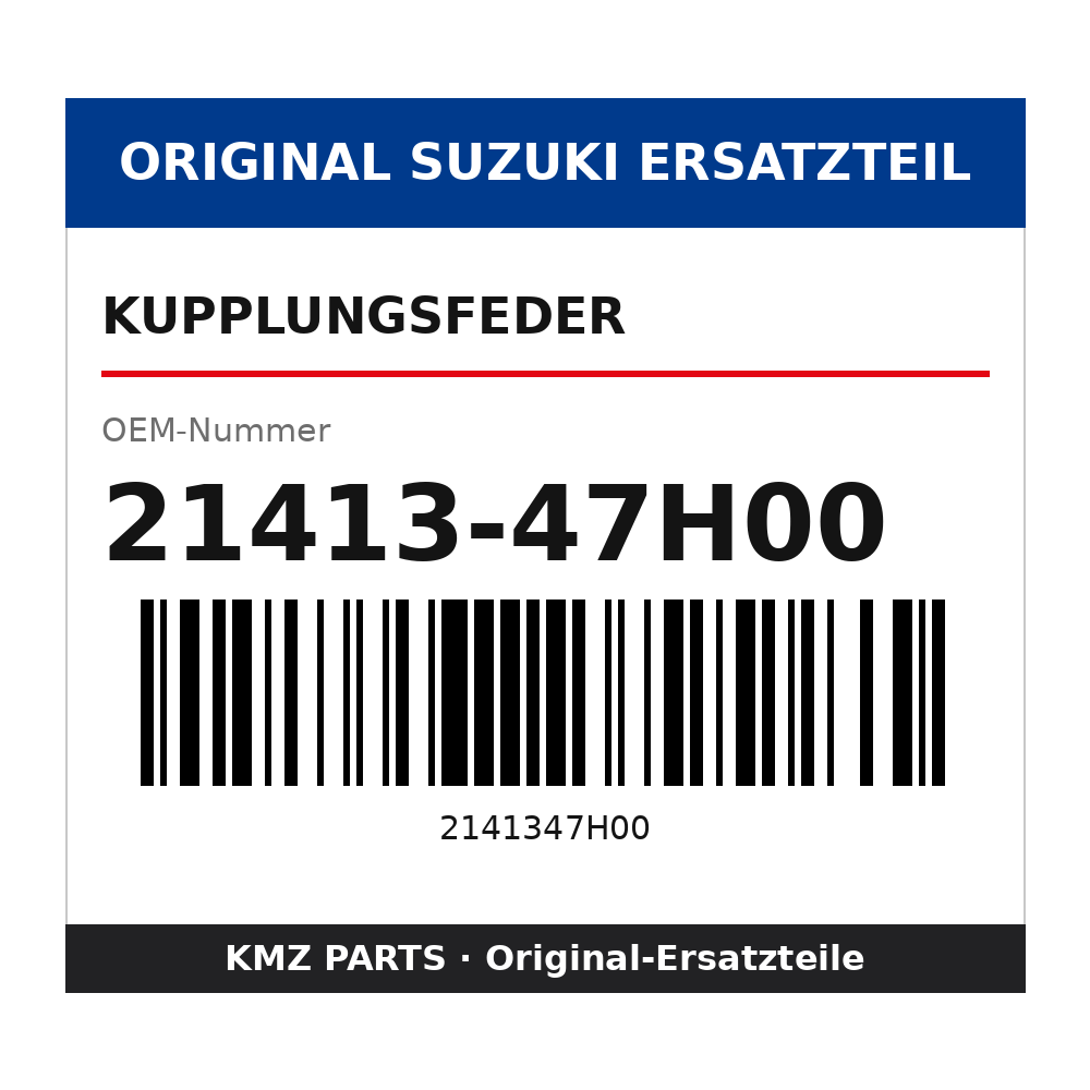 Suzuki Kupplungsfeder 21413-47H00