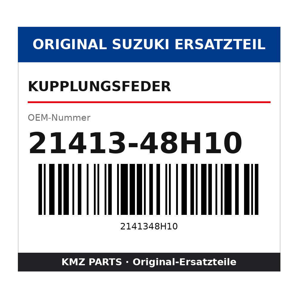 Suzuki Kupplungsfeder 21413-48H10