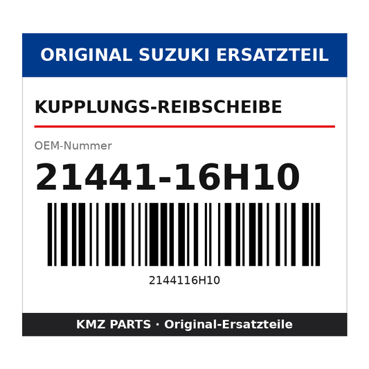 Suzuki Kupplungs-Reibscheibe 21441-16H10