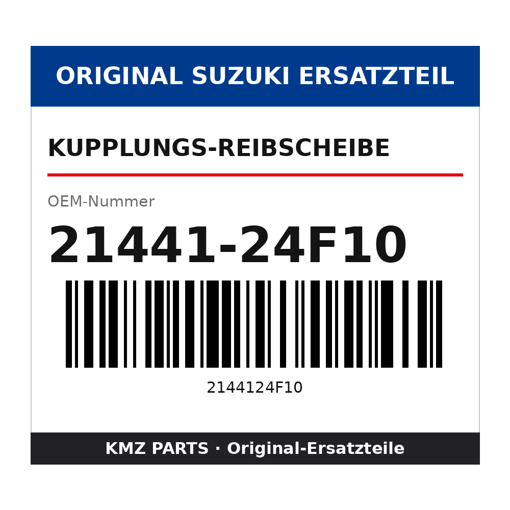 Suzuki Kupplungs-Reibscheibe 21441-24F10