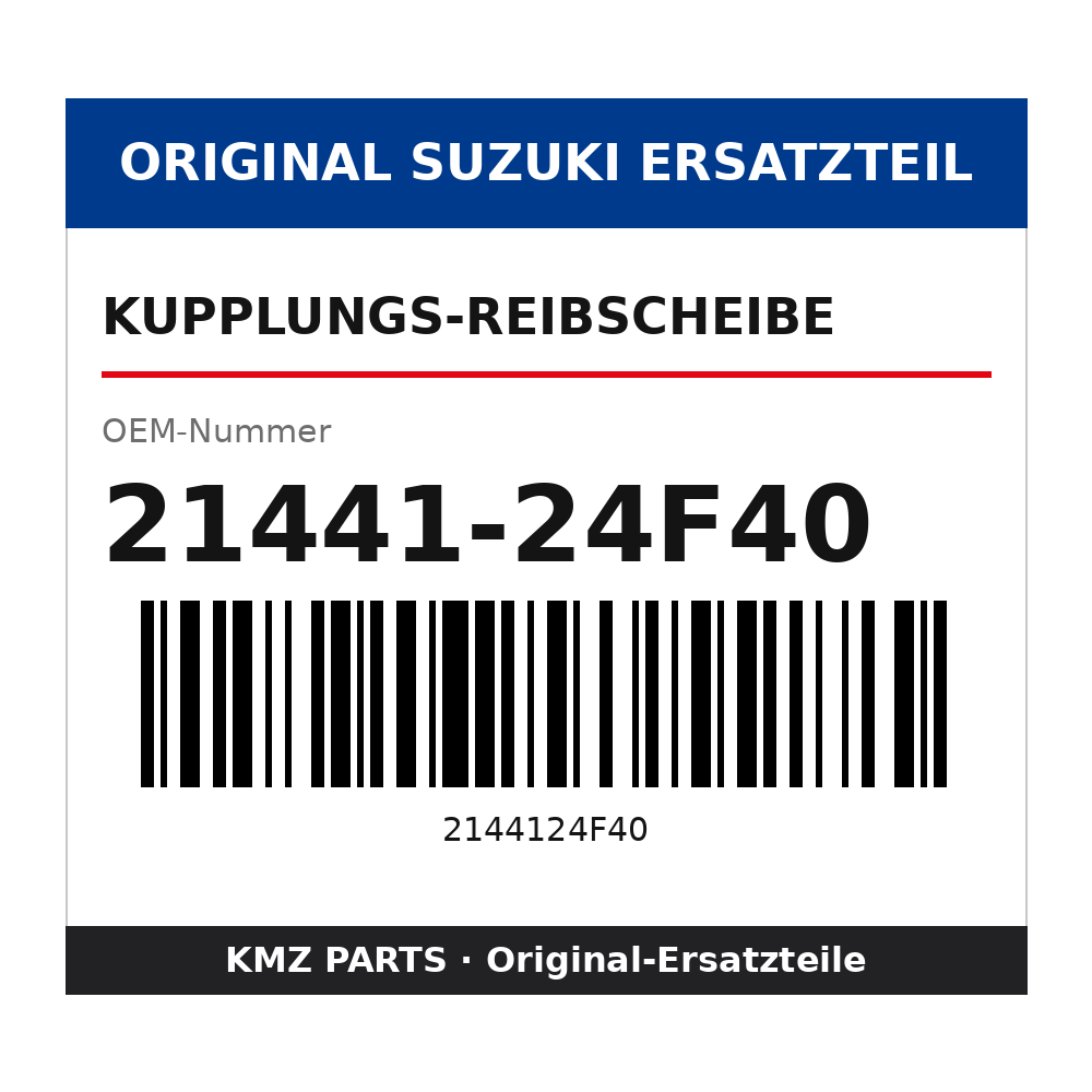 Suzuki Kupplungs-Reibscheibe 21441-24F40