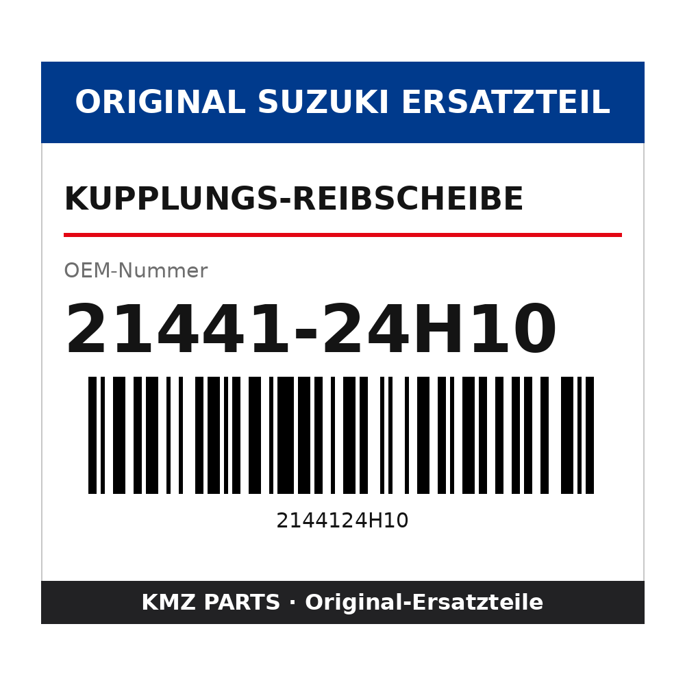 Suzuki Kupplungs-Reibscheibe 21441-24H10
