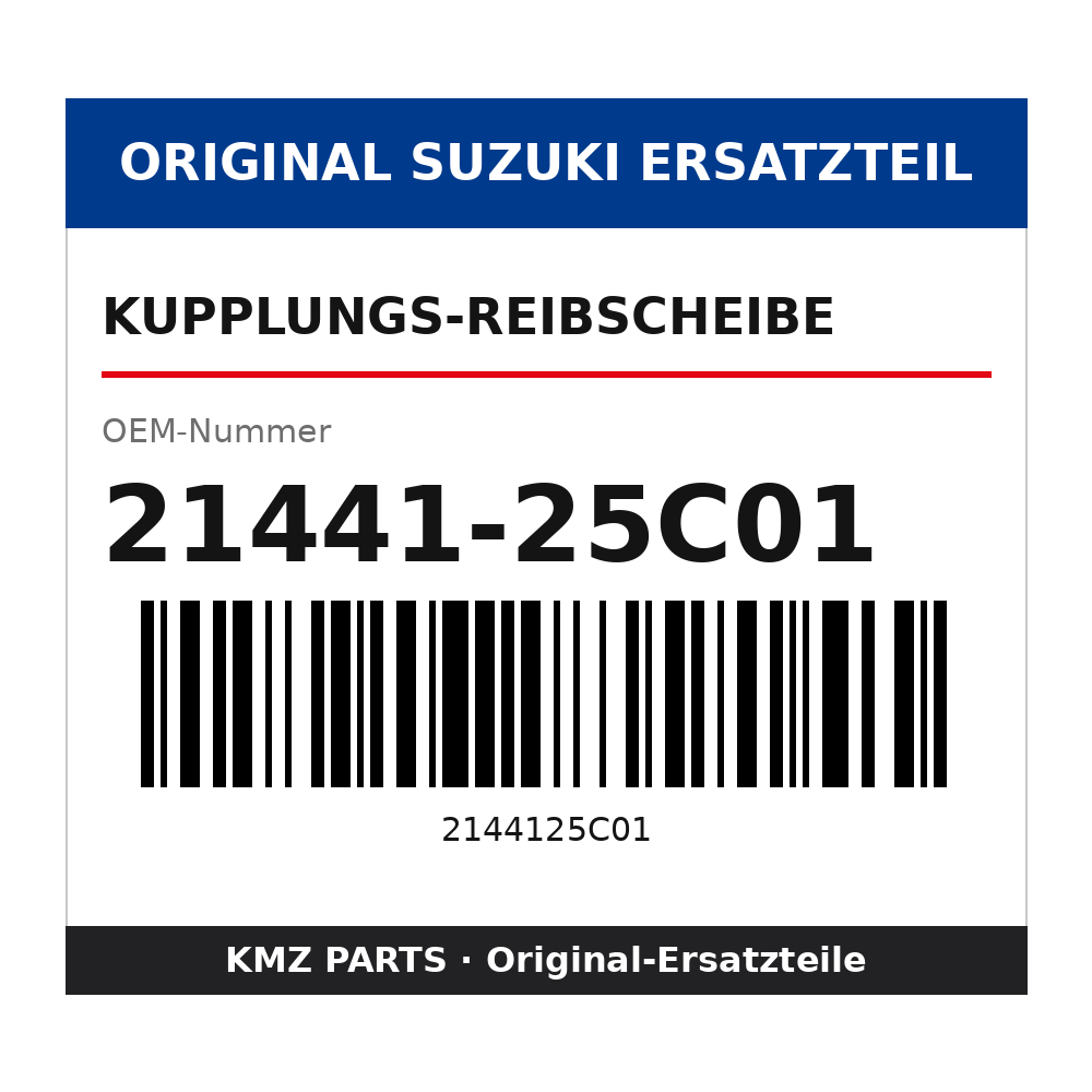 Suzuki Kupplungs-Reibscheibe 21441-25C01