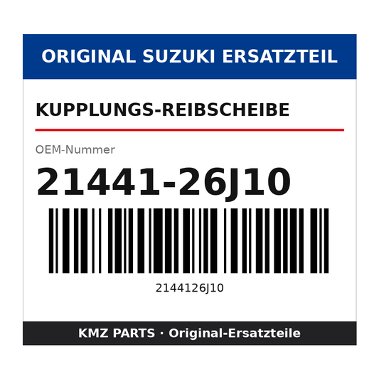 Suzuki Kupplungs-Reibscheibe 21441-26J10