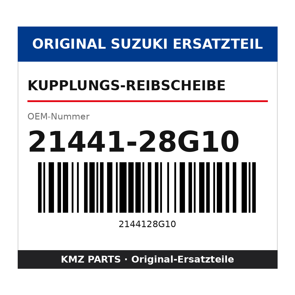 Suzuki Kupplungs-Reibscheibe 21441-28G10