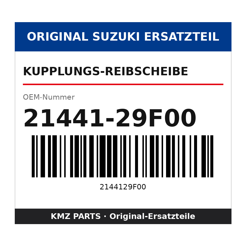 Suzuki Kupplungs-Reibscheibe 21441-29F00