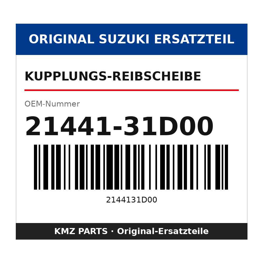Suzuki Kupplungs-Reibscheibe 21441-31D00