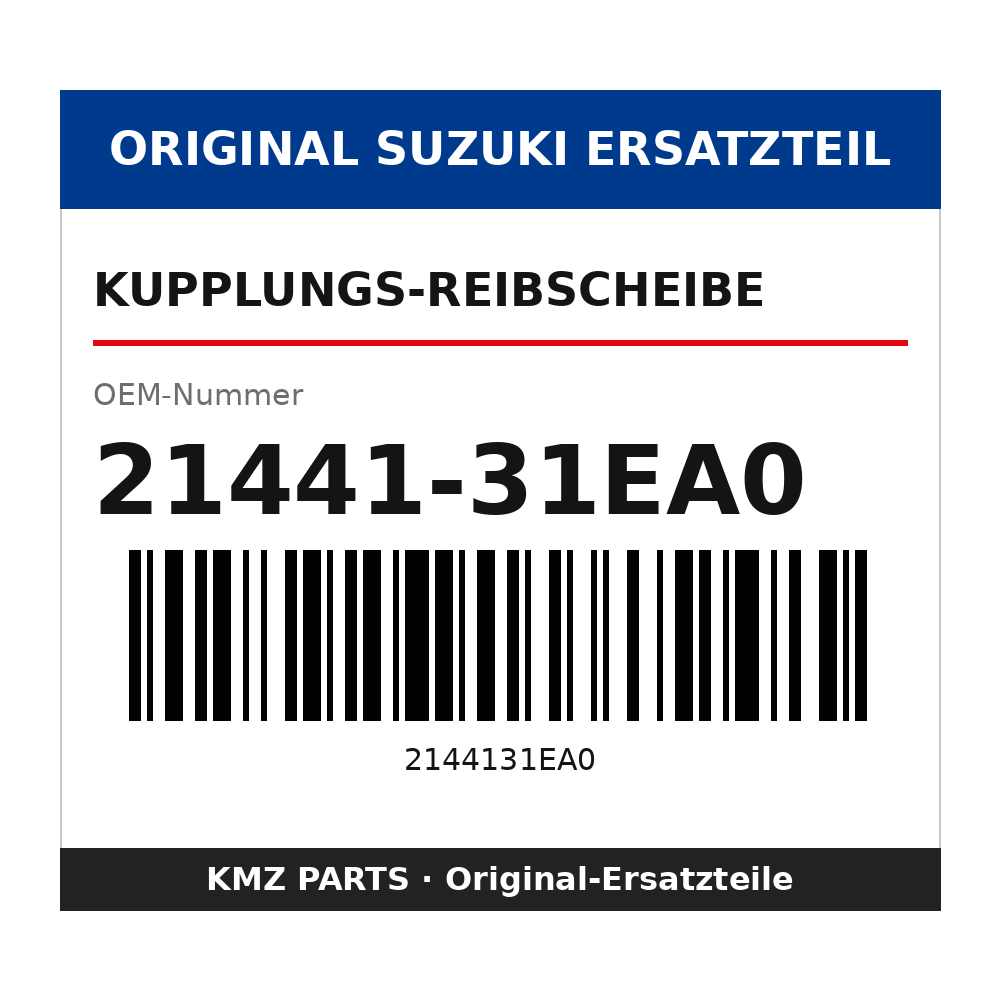 Suzuki Kupplungs-Reibscheibe 21441-31EA0