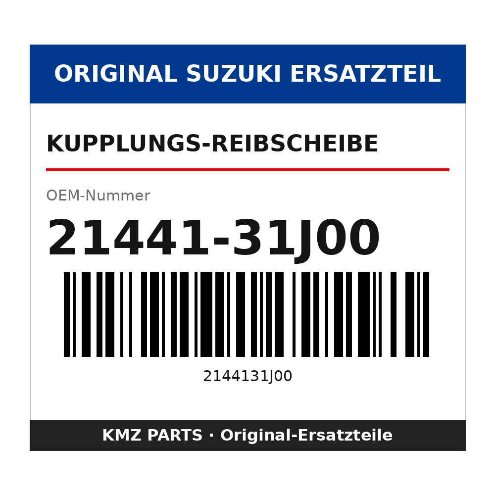 Suzuki Kupplungs-Reibscheibe 21441-31J00