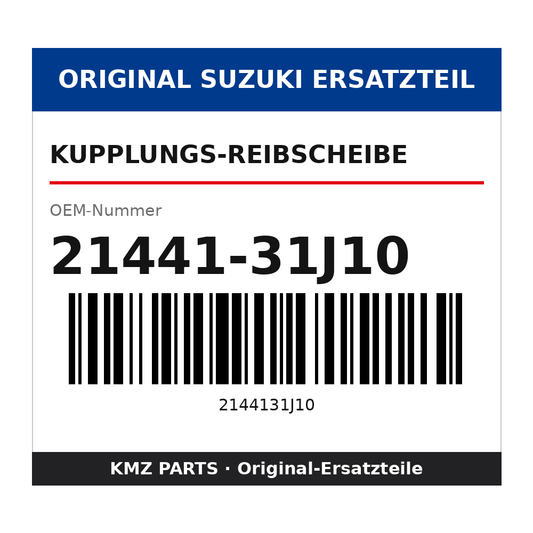 Suzuki Kupplungs-Reibscheibe 21441-31J10