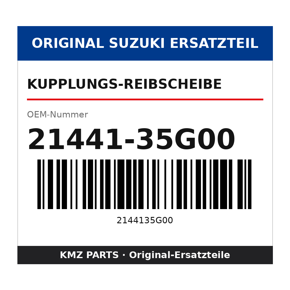 Suzuki Kupplungs-Reibscheibe 21441-35G00
