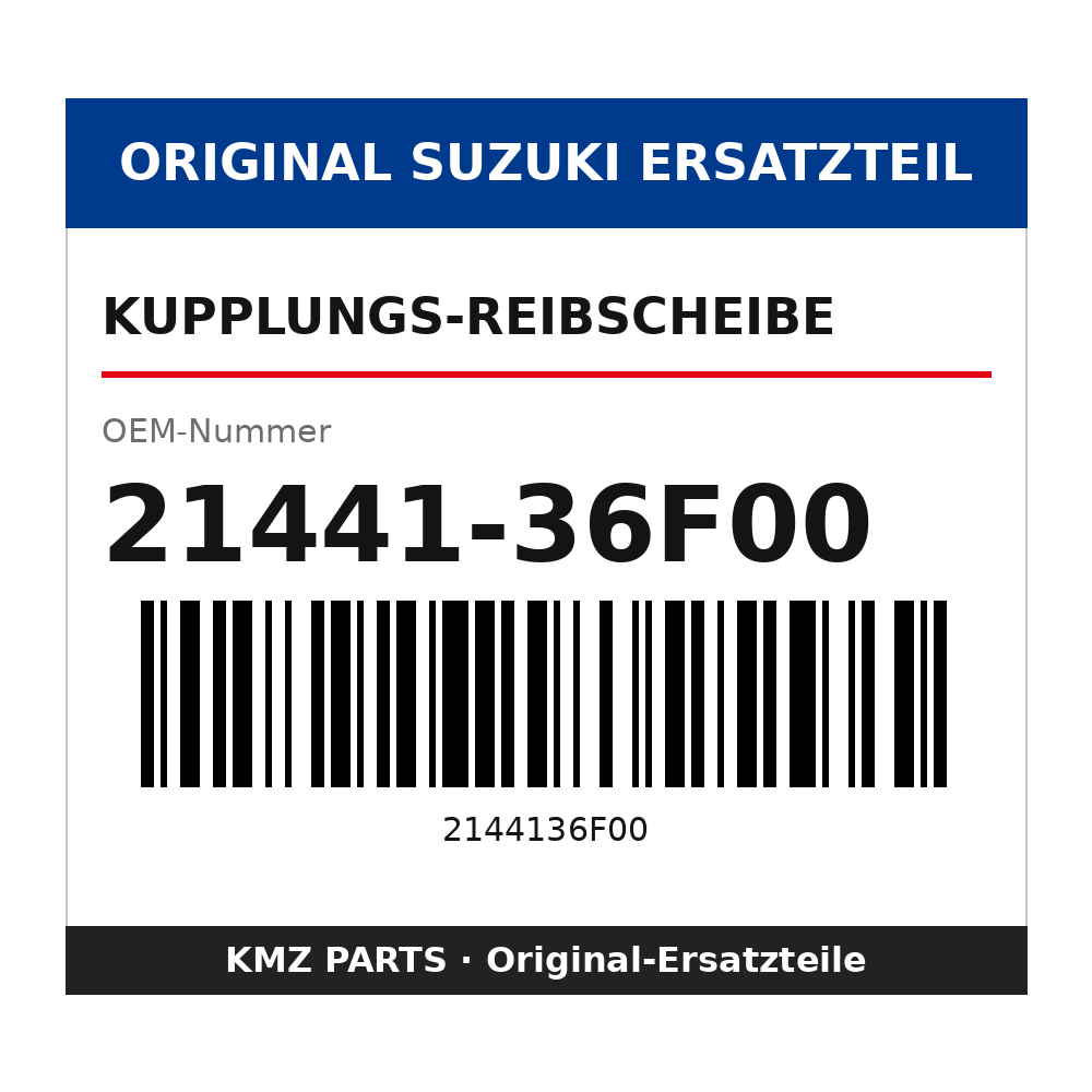 Suzuki Kupplungs-Reibscheibe 21441-36F00