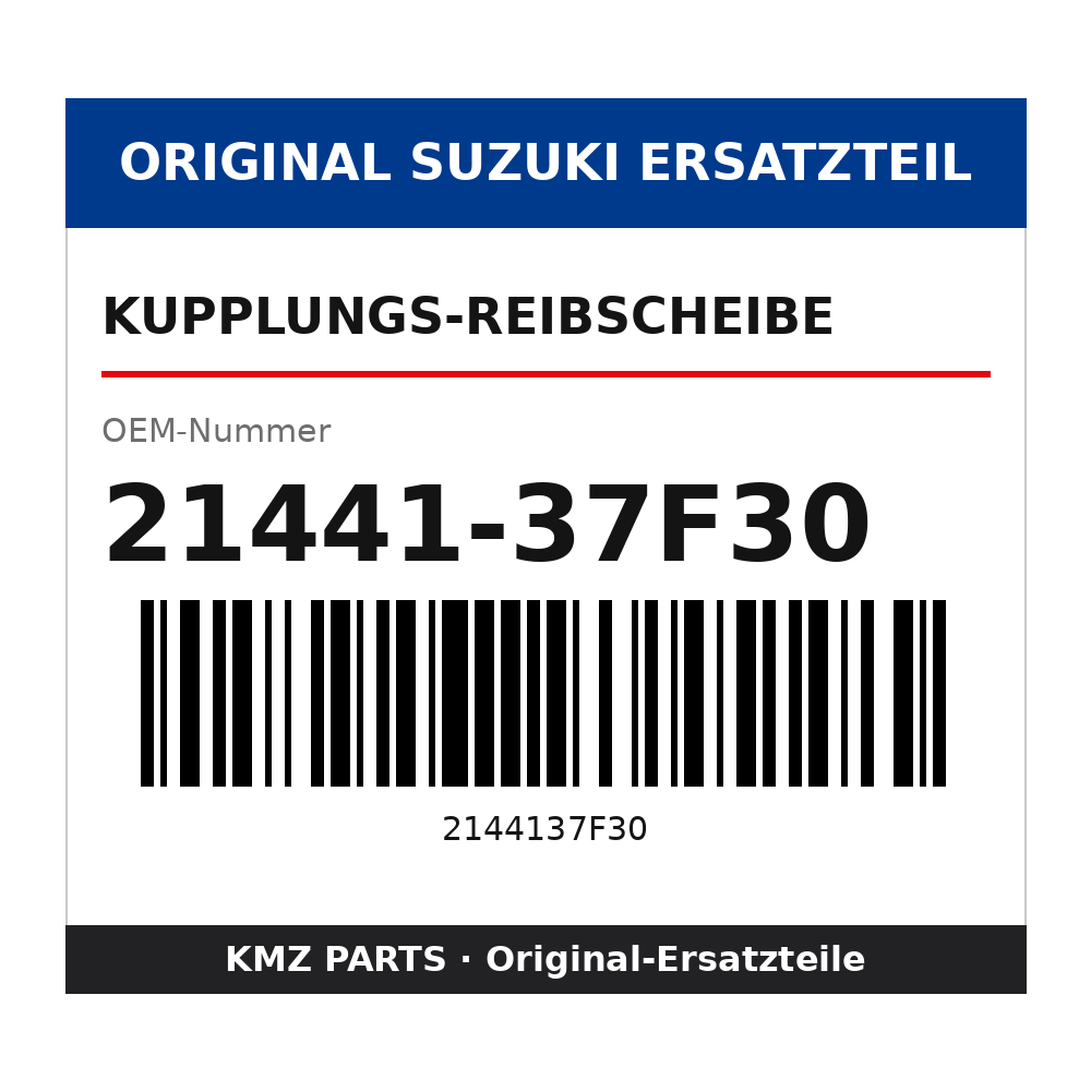 Suzuki Kupplungs-Reibscheibe 21441-37F30