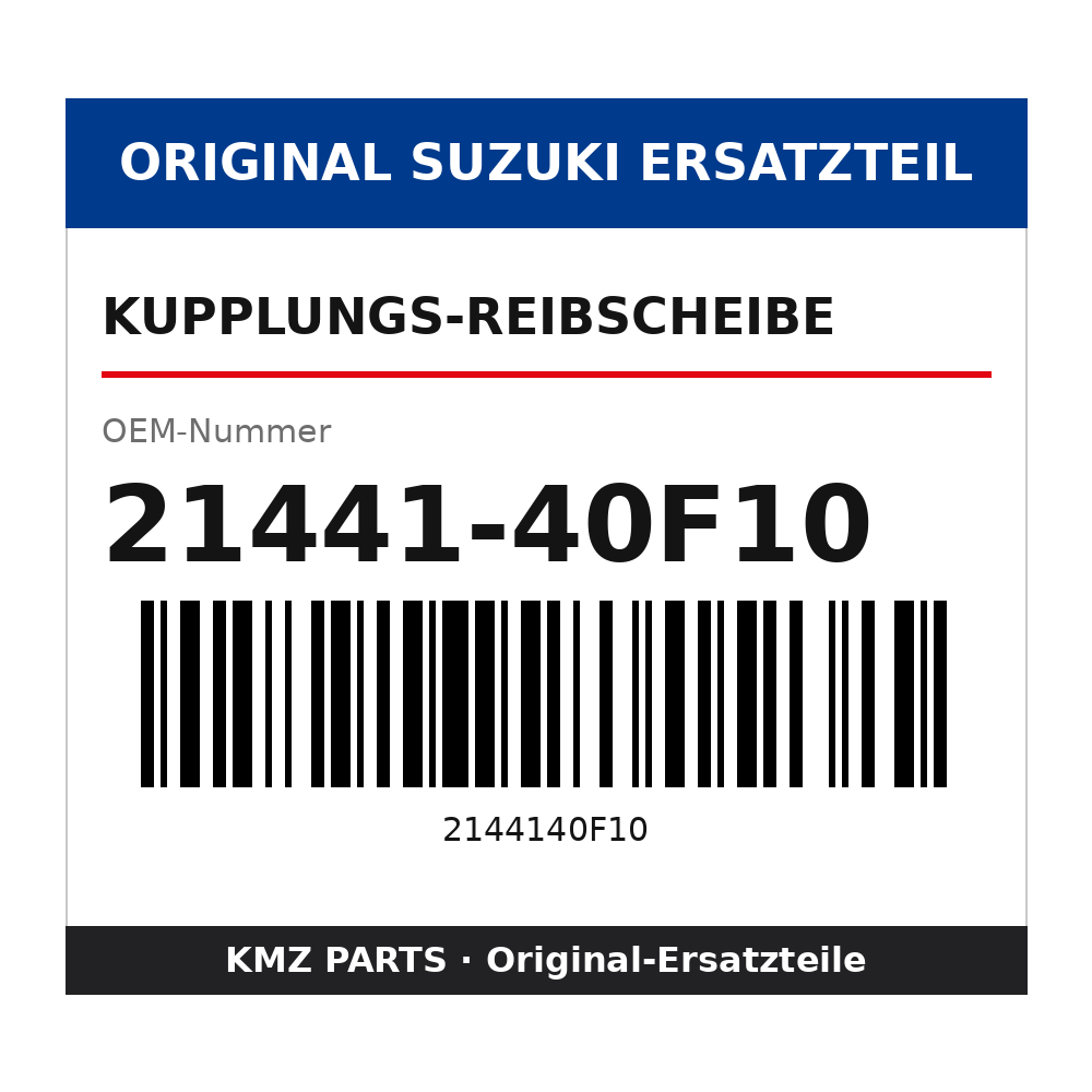 Suzuki Kupplungs-Reibscheibe 21441-40F10
