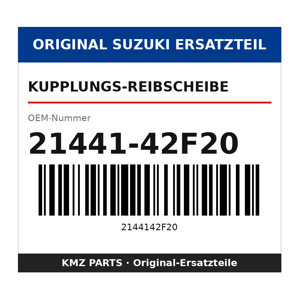 Suzuki Kupplungs-Reibscheibe 21441-42F20