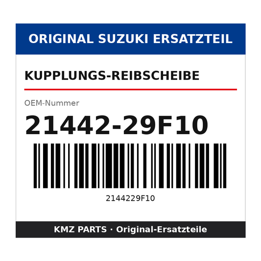 Suzuki Kupplungs-Reibscheibe 21442-29F10