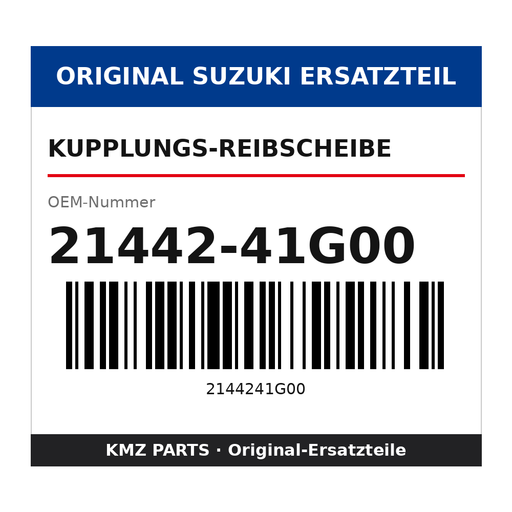 Suzuki Kupplungs-Reibscheibe 21442-41G00