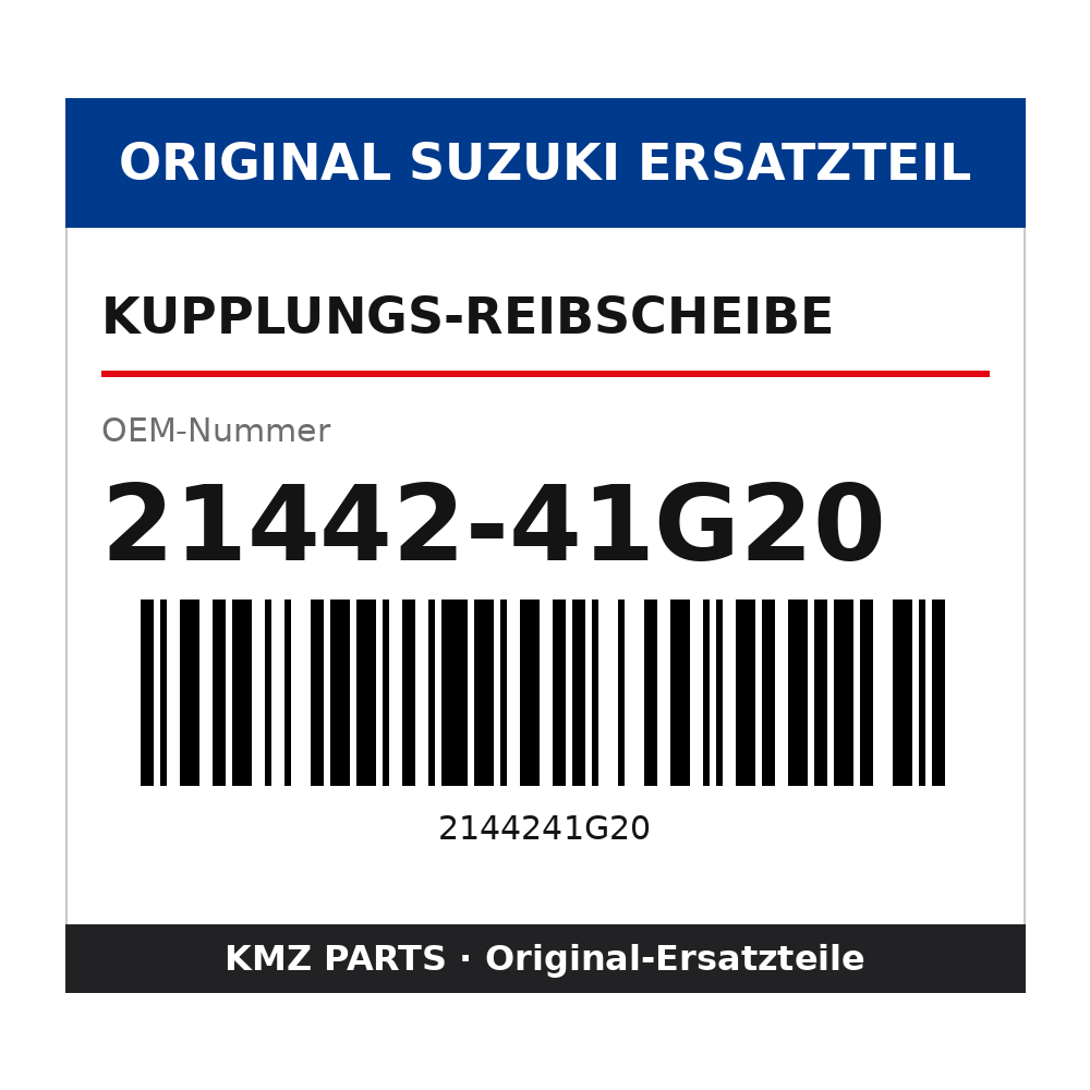 Suzuki Kupplungs-Reibscheibe 21442-41G20