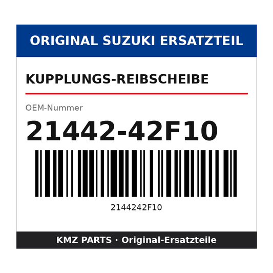 Suzuki Kupplungs-Reibscheibe 21442-42F10