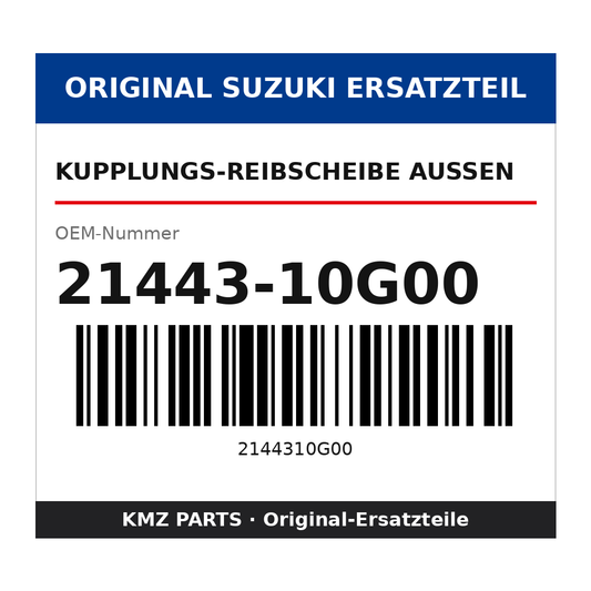 Suzuki Kupplungs-Reibscheibe außen 21443-10G00