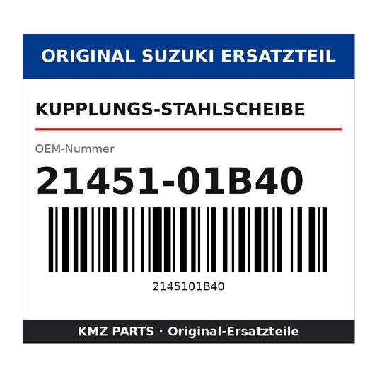 Suzuki Kupplungs-Stahlscheibe 21451-01B40