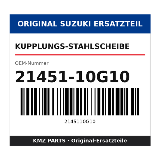 Suzuki Kupplungs-Stahlscheibe 21451-10G10