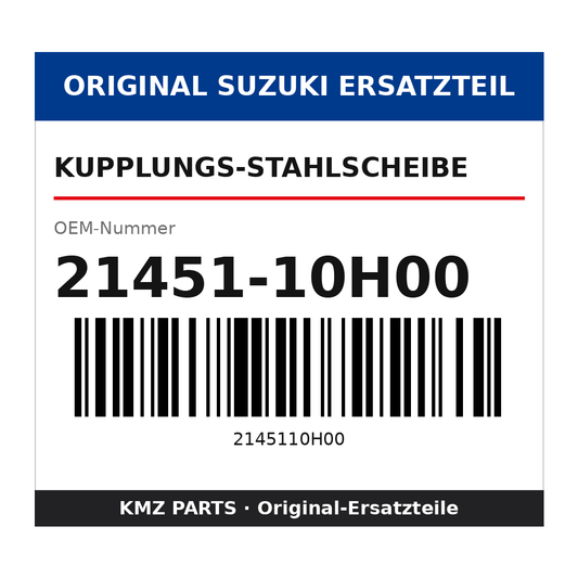 Suzuki Kupplungs-Stahlscheibe 21451-10H00