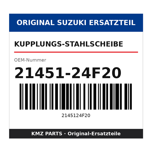 Suzuki Kupplungs-Stahlscheibe 21451-24F20