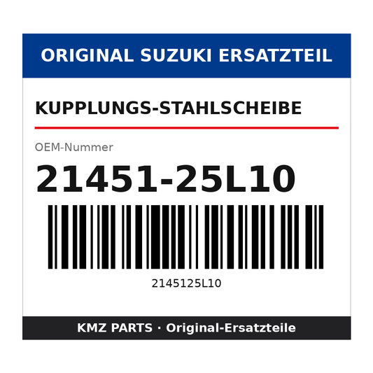 Suzuki Kupplungs-Stahlscheibe 21451-25L10