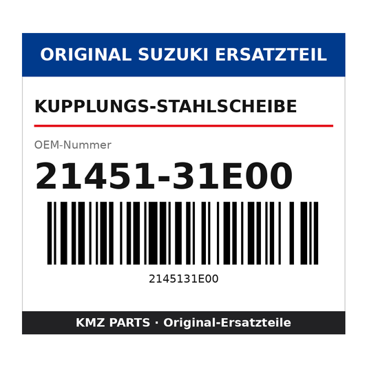 Suzuki Kupplungs-Stahlscheibe 21451-31E00