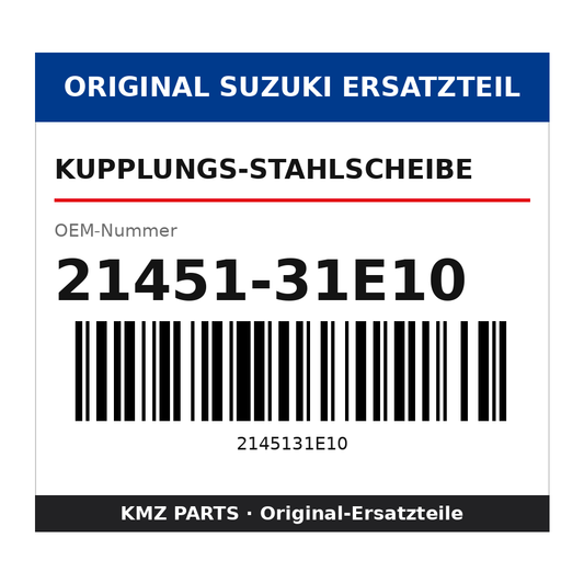 Suzuki Kupplungs-Stahlscheibe 21451-31E10