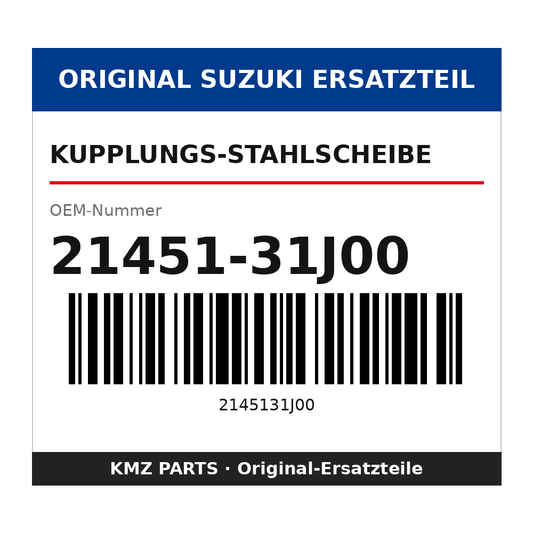 Suzuki Kupplungs-Stahlscheibe 21451-31J00