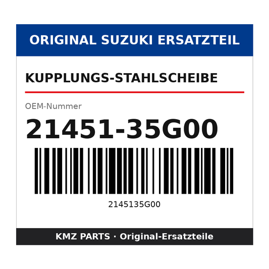 Suzuki Kupplungs-Stahlscheibe 21451-35G00