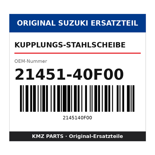 Suzuki Kupplungs-Stahlscheibe 21451-40F00
